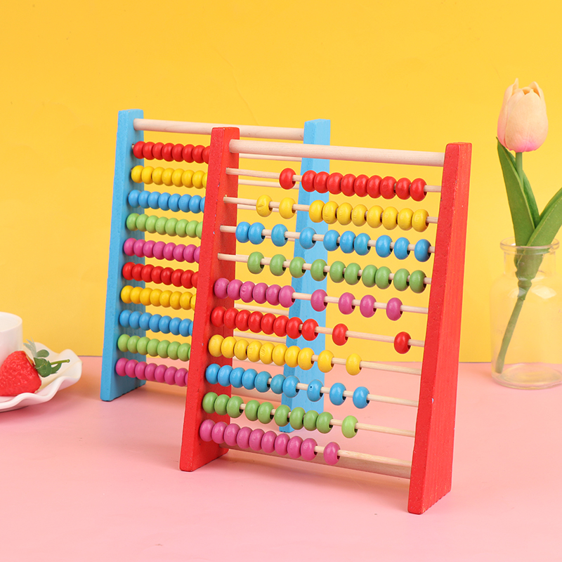 Abacus Counting Bead - New-Wooden Abacus Child Math Educational Learning
