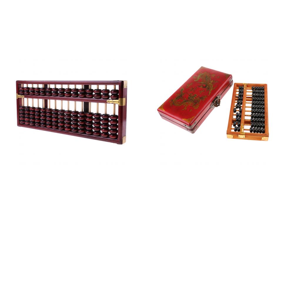Abacus Counting Bead - Collectible Wooden Bead Abacus Handcrafted Calculation