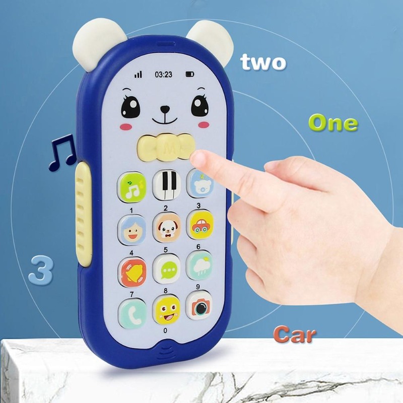 Kids Education Mobile - Baby Phone Toy Telephone Music Sound