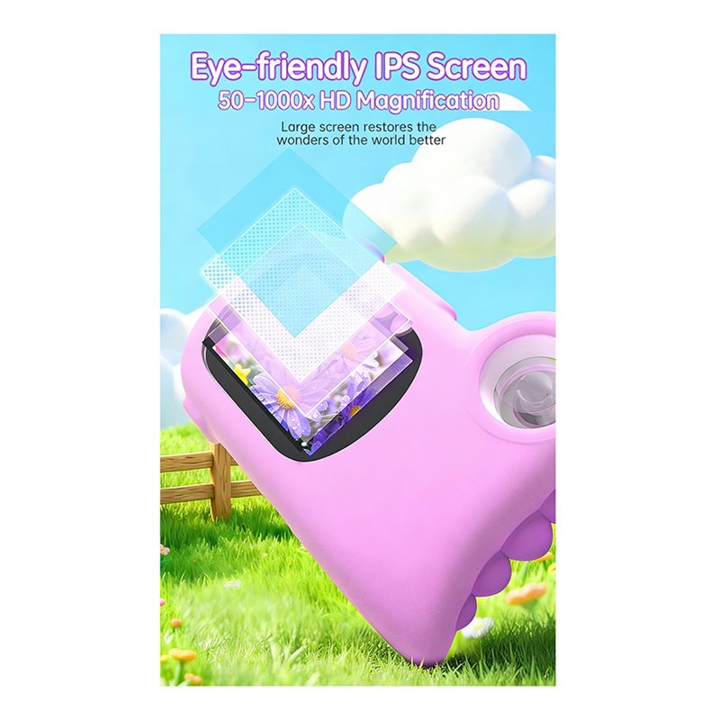 Kids Educational Videos - FBIL-2 In 1 Microscope For Kids