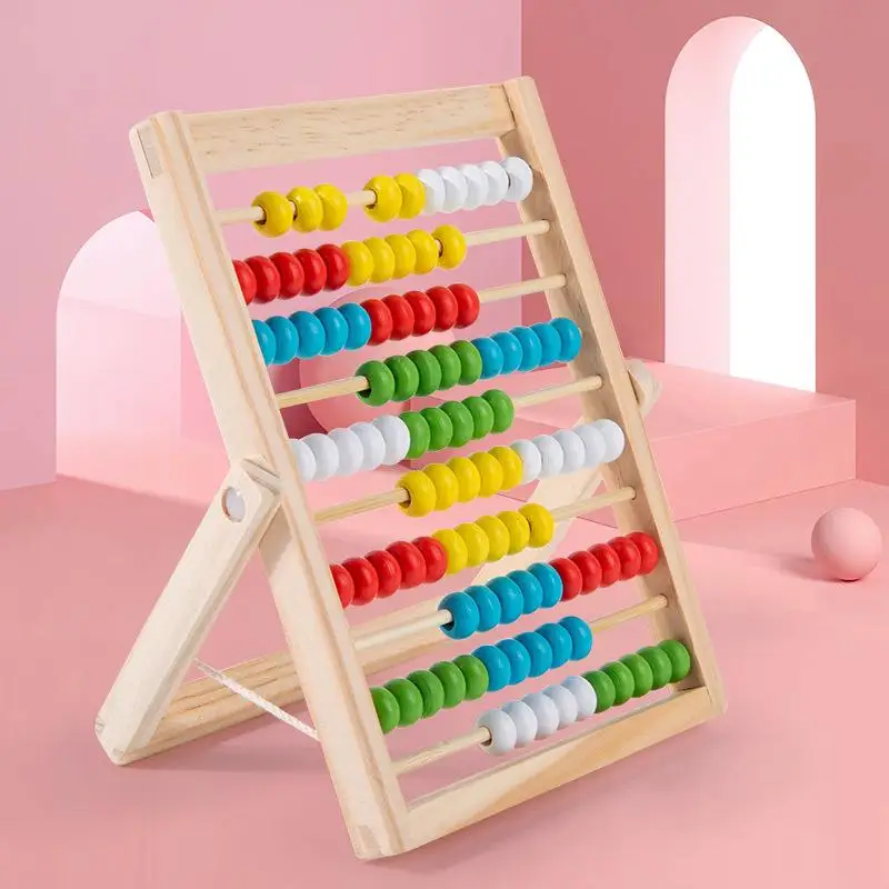 Abacus Counting Bead - 1Pcs Montessori Number Arithmetic Abacus Classic