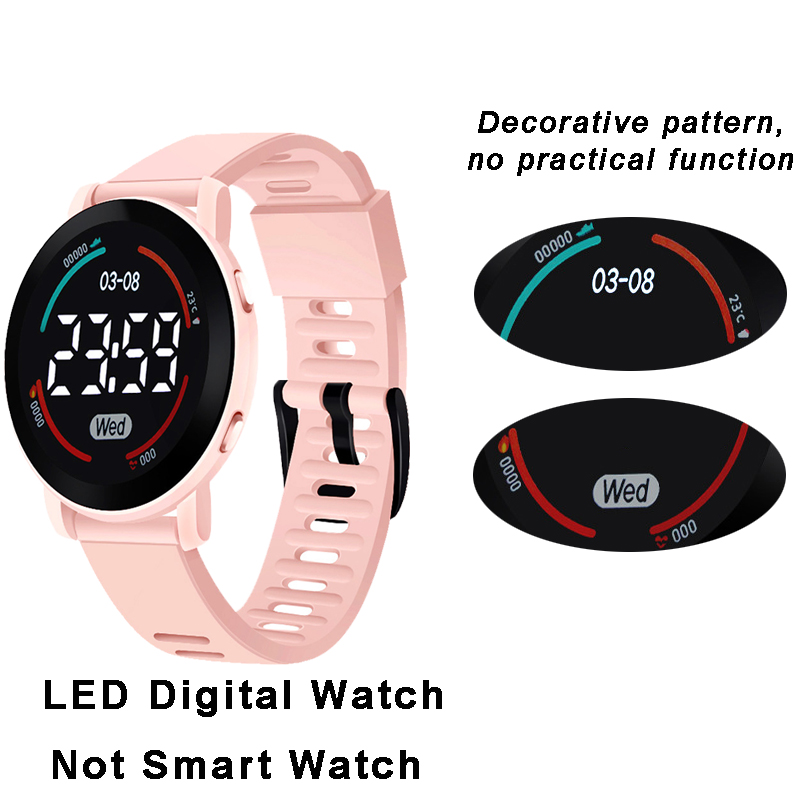Fashion Boys Girls Digital Wat - Kids Educational Watch recension och pris