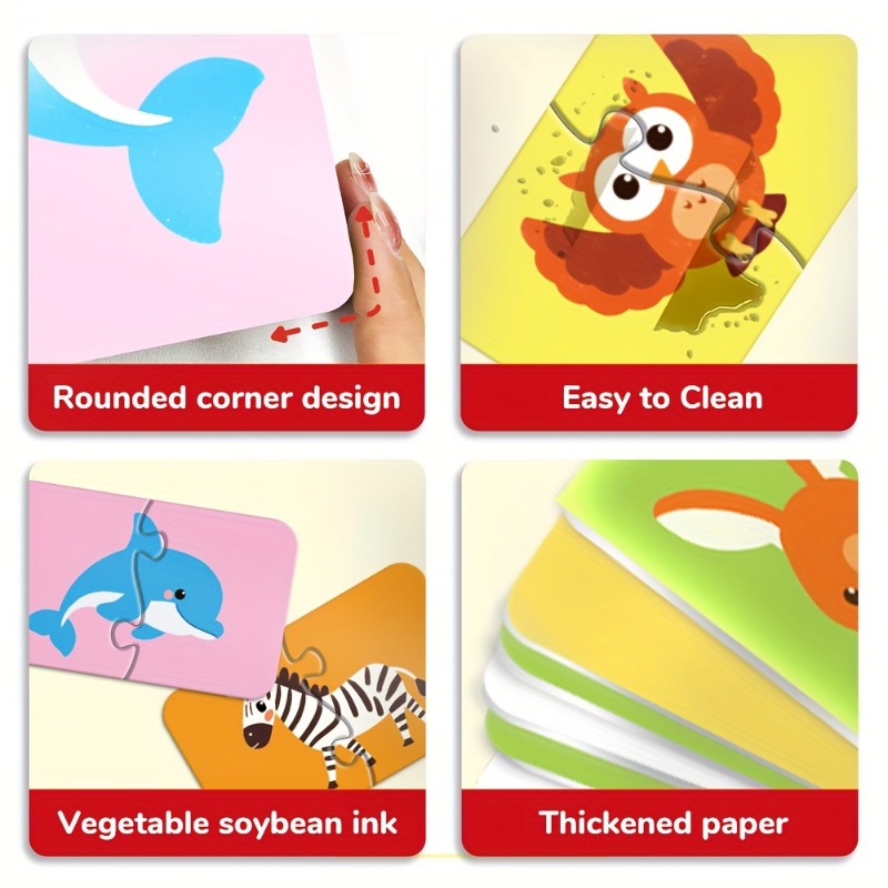 Montessori Cards Educational T - Kids Educational Games Learn English recension och pris