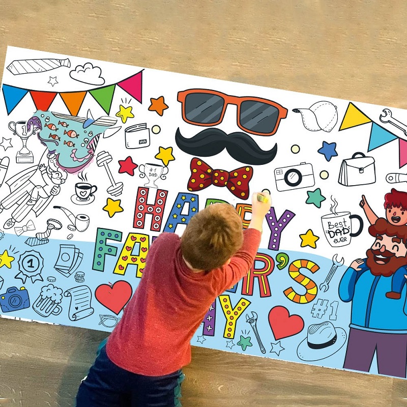 Happy Father's Day DIY Doodle  - Happy Kids Education recension och pris