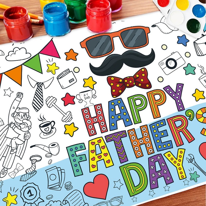 Happy Father's Day DIY Doodle  - Happy Kids Education recension och pris