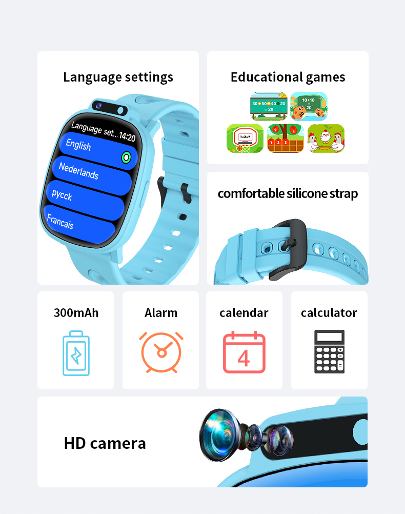 H10 New Kids Game Smartwatch W - Kids Educational Watch recension och pris