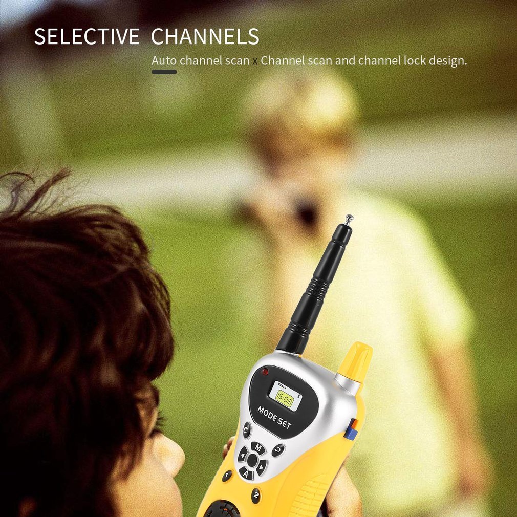 2 Pieces 50M Toy Walkie Talkie - Kids Outdoor Education recension och pris