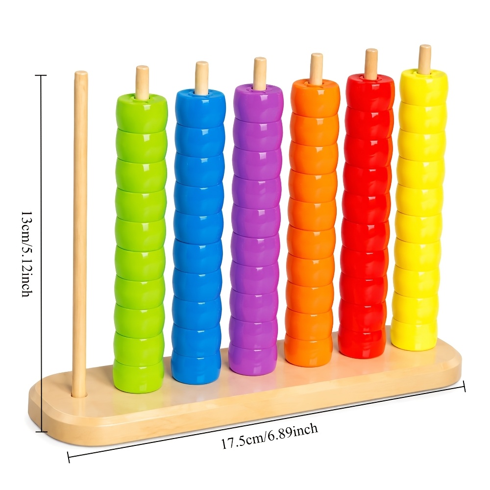 Bead Matching Children's Puzzl - Abacus Counting Bead recension och pris
