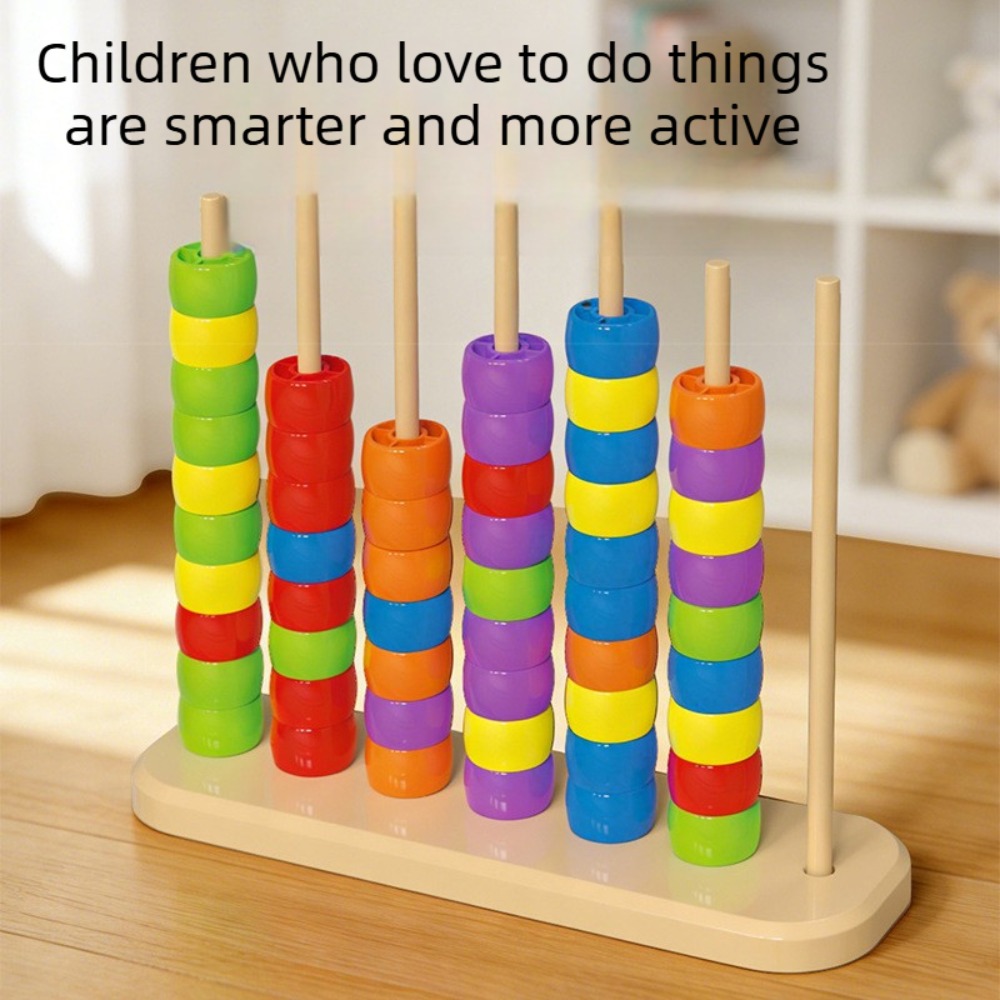 Bead Matching Children's Puzzl - Abacus Counting Bead recension och pris