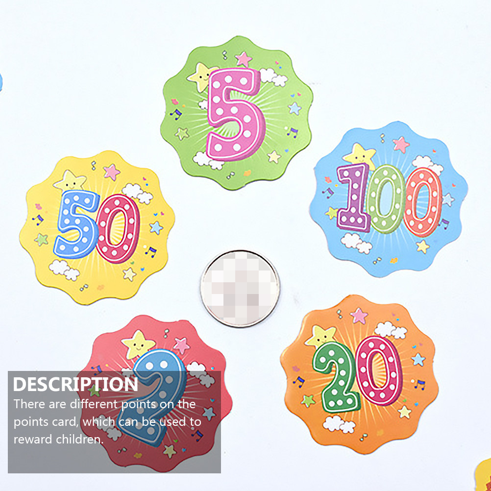 300Pcs Flower-Shaped Reward Sc - Kids Education Plan recension och pris