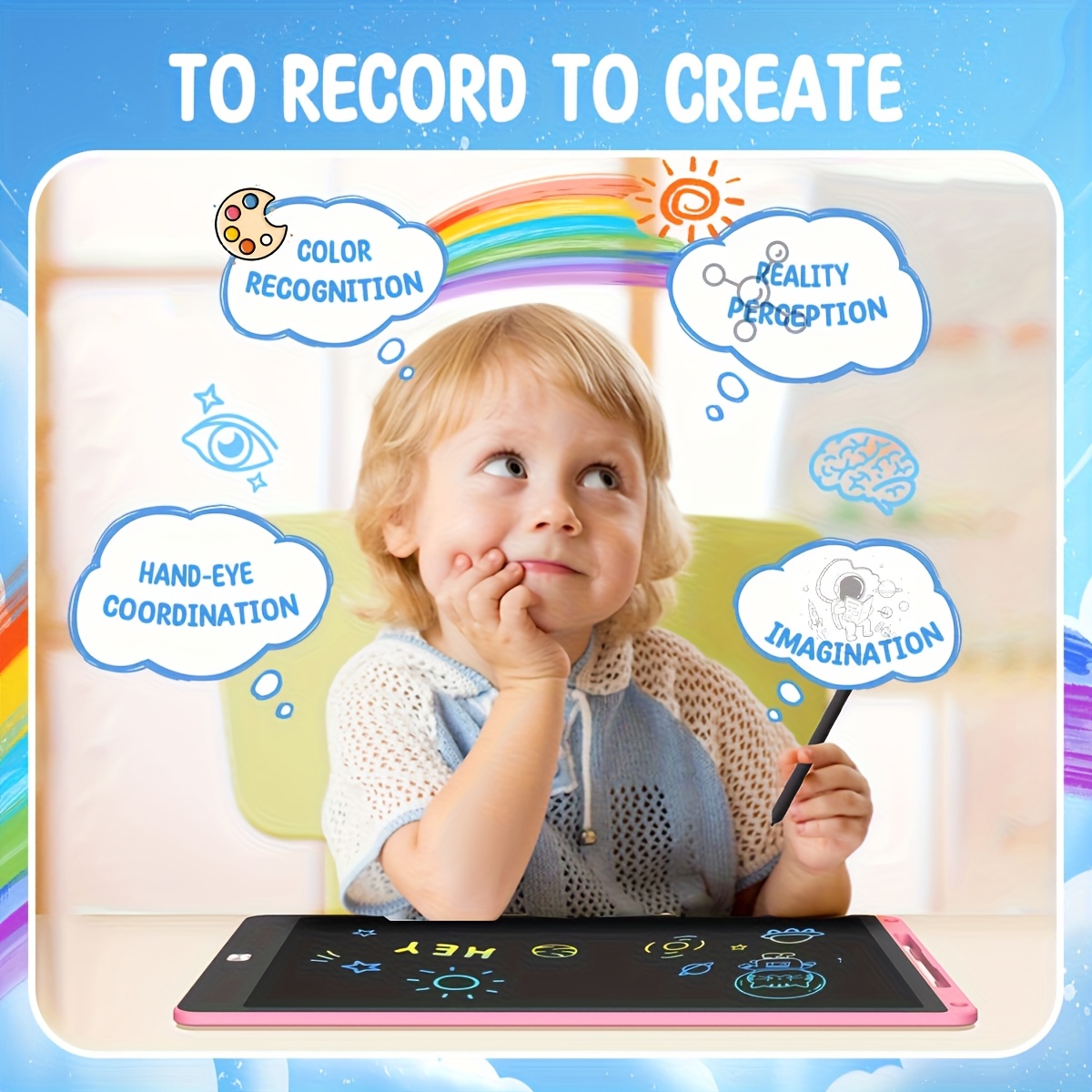 30pcs of 8.5 Inch LCD Drawing  - Kids Education Tools recension och pris
