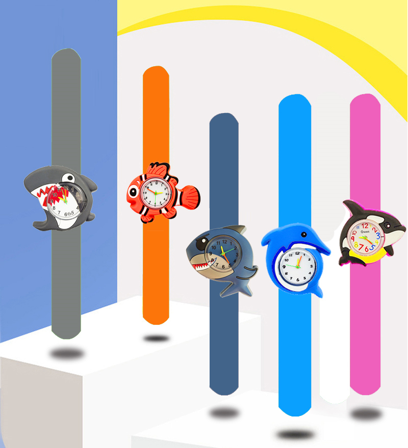 Cartoon Dolphins Sharks Childr - Kids Educational Watch recension och pris