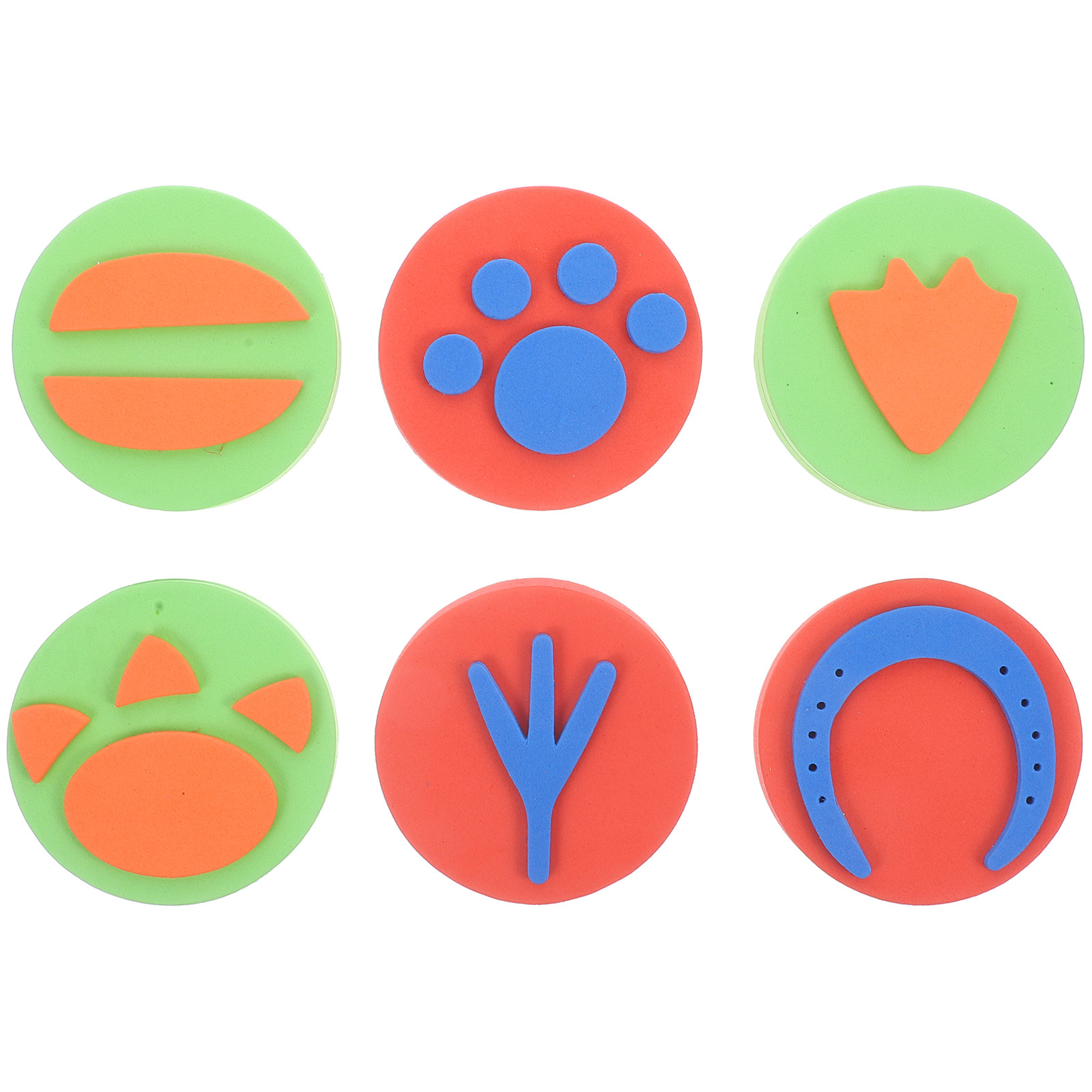 6Pcs Assorted Pattern Eva Kids - Kids Education Tools recension och pris