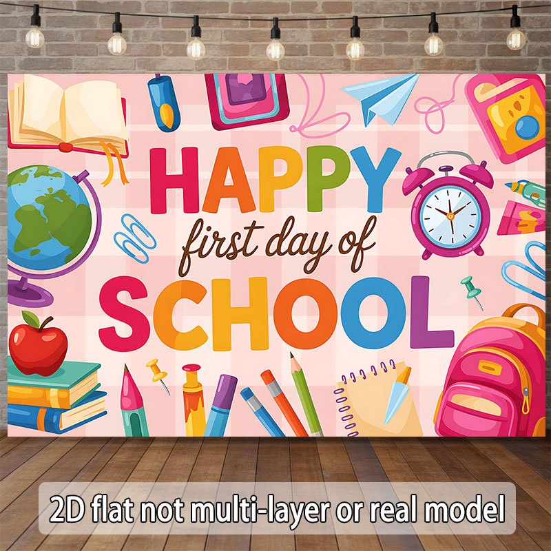Back to School Wall Tapestry H - Happy Kids Education recension och pris