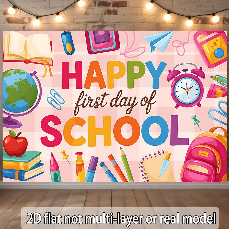 Back to School Wall Tapestry H - Happy Kids Education recension och pris