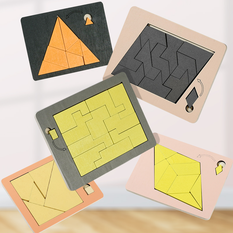 Wooden Puzzle Out of Nothing W - Kids Without Education recension och pris