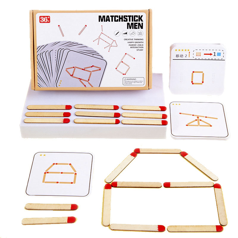 Montessori Matches Puzzles Gam - Kids Nature Education recension och pris