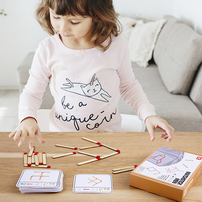 Montessori Matches Puzzles Gam - Kids Nature Education recension och pris