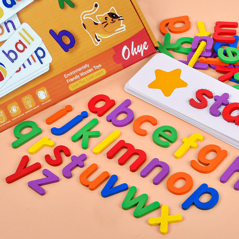 52pcs English Alphabet Spellin - Kids Educational Games Learn English recension och pris
