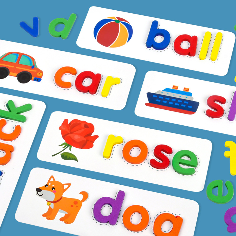 52pcs English Alphabet Spellin - Kids Educational Games Learn English recension och pris