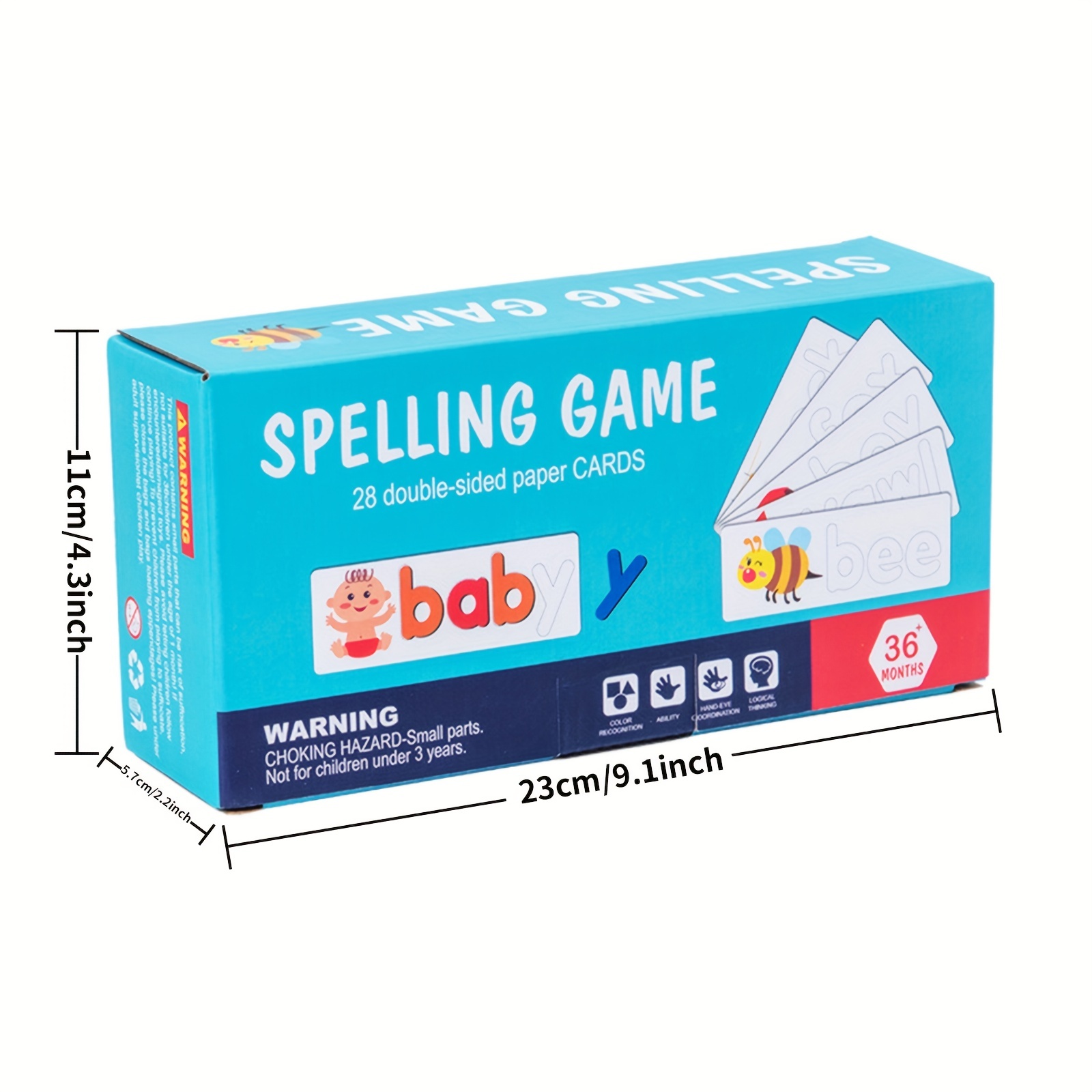 Montessori Alphabet Spelling W - Kids Educational Games Learn English recension och pris