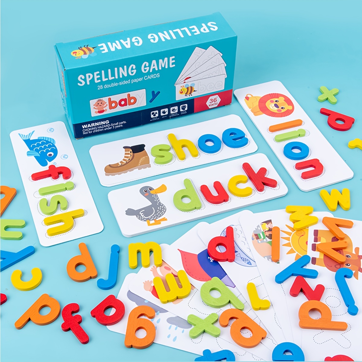 Montessori Alphabet Spelling W - Kids Educational Games Learn English recension och pris