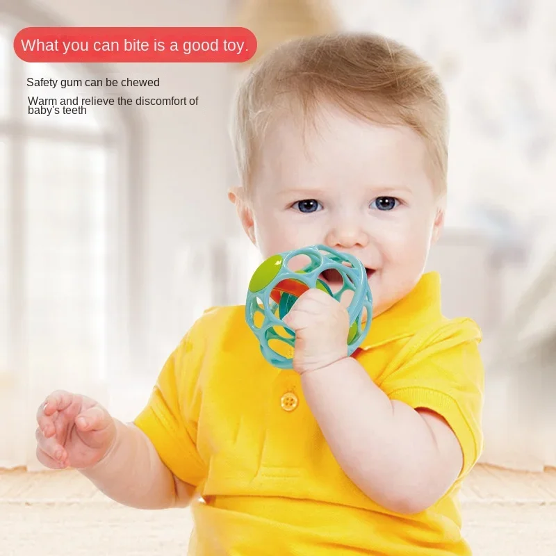 Baby Hand Rattle Soft Ball Toy - Kids Education Mobile recension och pris