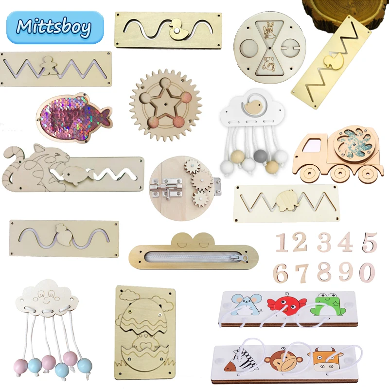 DIY Busy Board Montessori Educ - Kids Nature Education recension och pris