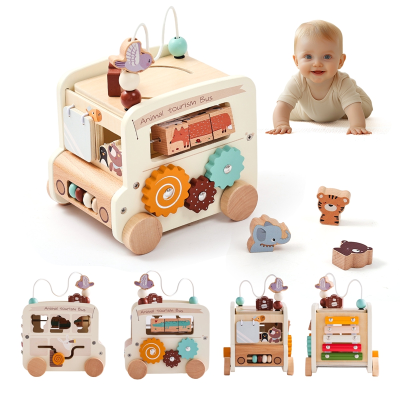 Montessori Wooden Children Toy - Kids Nature Education recension och pris