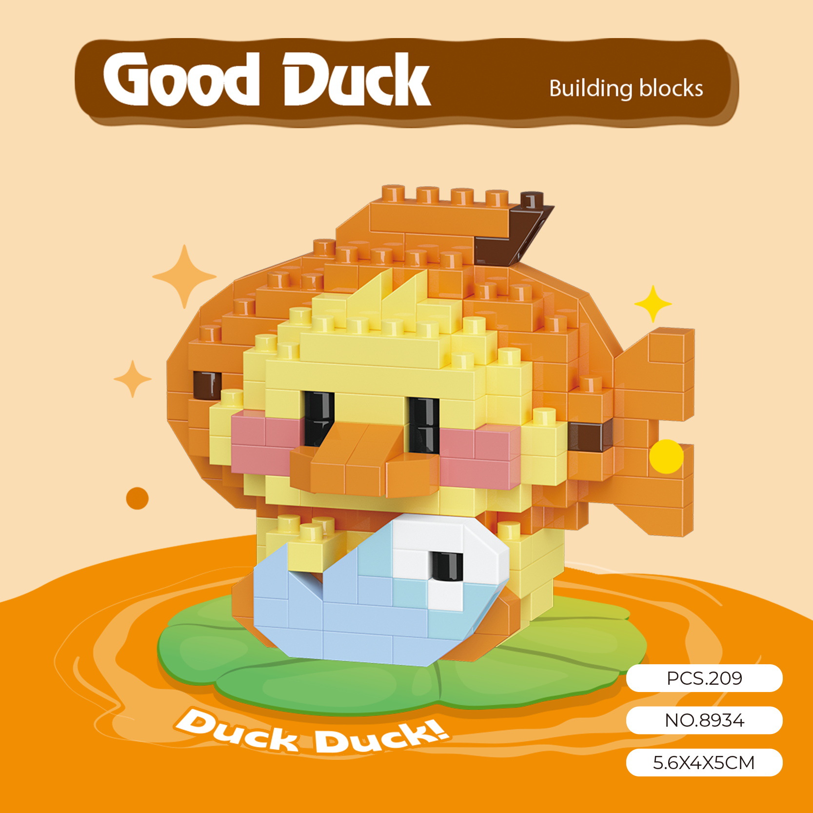 New Happy Cute Duck Series Ass - Happy Kids Education recension och pris