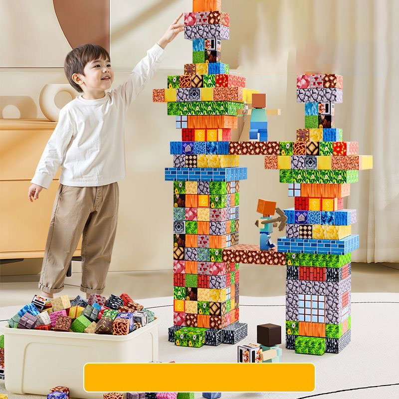 Mine World Magnetic Building B - Kids Education World recension och pris