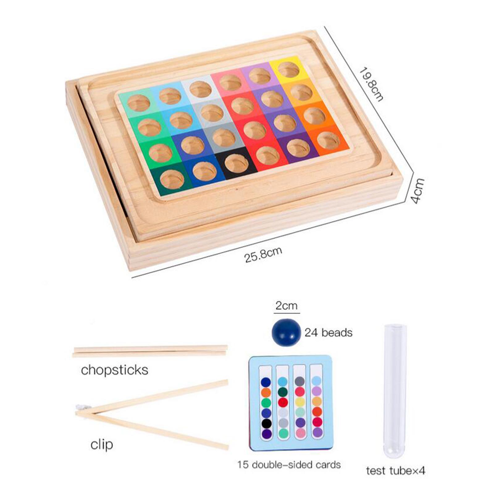Clip Beads Test Tube Toys Educ - Kids Education Youtube recension och pris