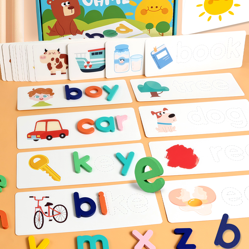 Montessori Wooden Alphabet Puz - Kids Educational Games Learn English recension och pris