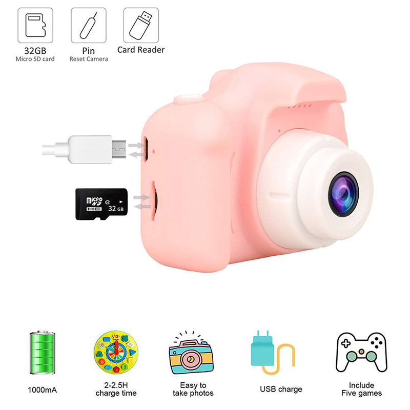 Kids Camera Toys Mini HD Digit - Kids Outdoor Education recension och pris