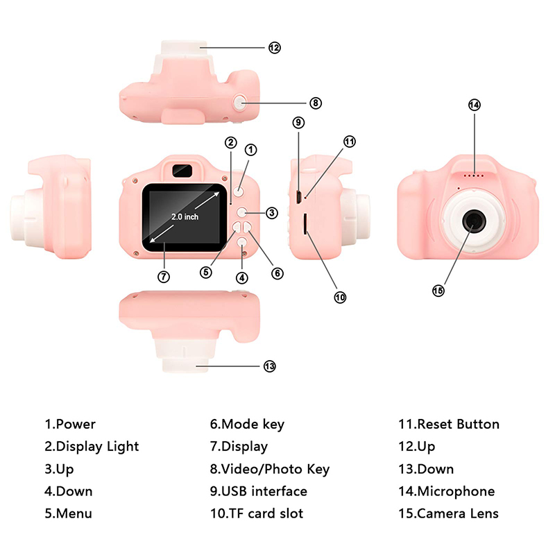 Kids Camera Toys Mini HD Digit - Kids Outdoor Education recension och pris