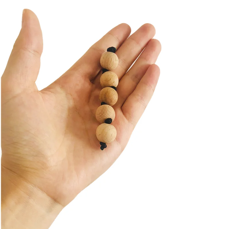 Montessori Wood Bell Rattle In - Kids Education Tools recension och pris