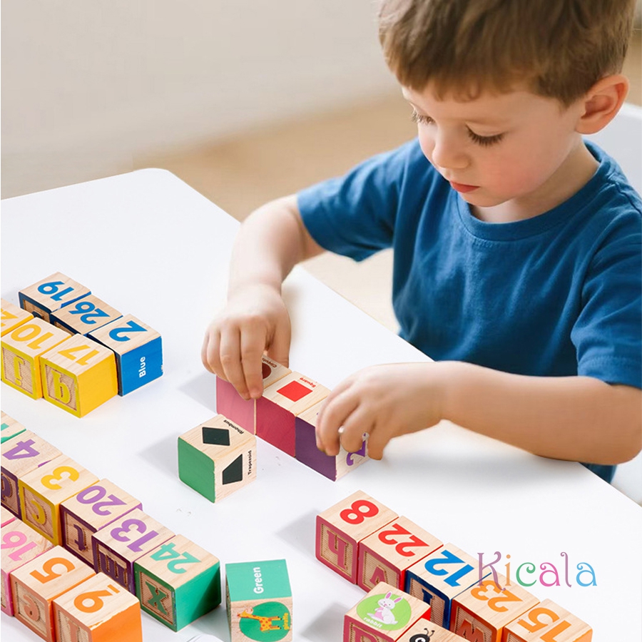 Montessori Wooden Number Block - Kids Nature Education recension och pris