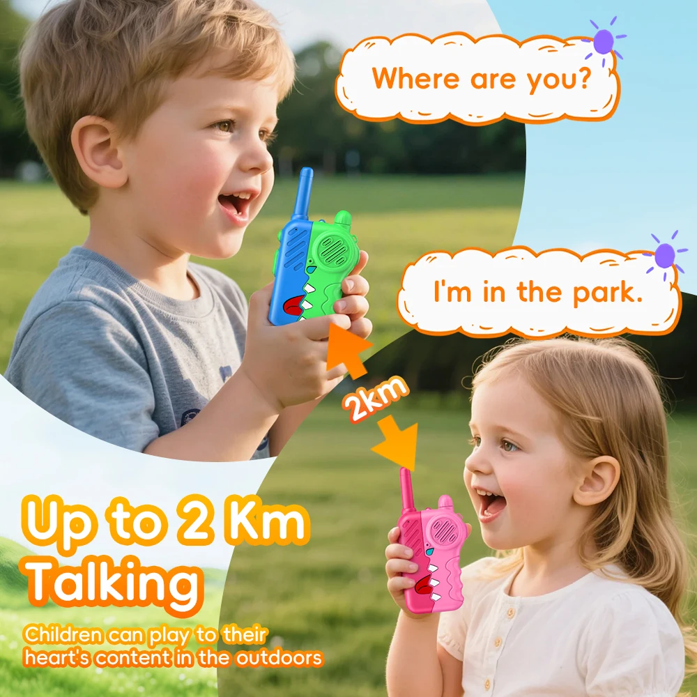 2pcs Children's Walkie-talkies - Kids Outdoor Education recension och pris
