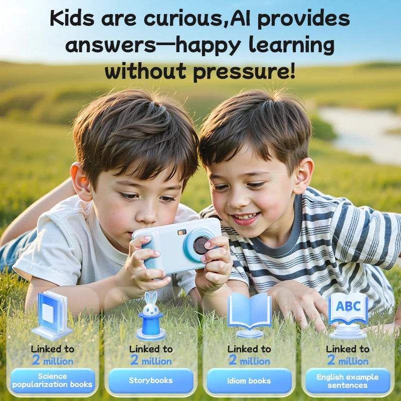 2026 New Kids Mini AI Smart Ph - Kids Educational Videos recension och pris