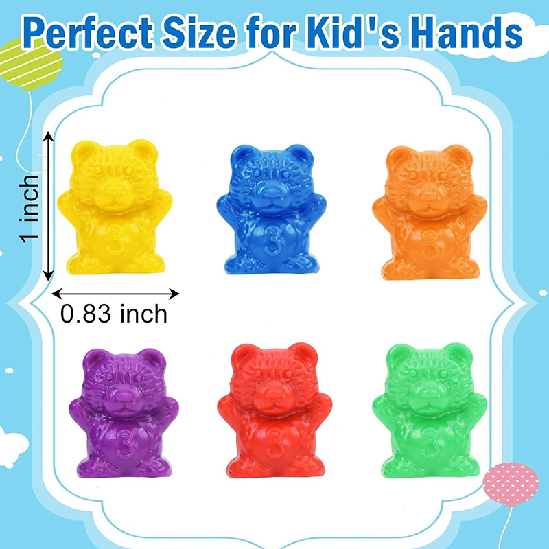 Counting Bears Matching Games  - Kids Nature Education recension och pris