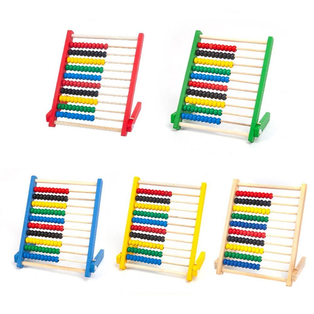 Durable Wooden Wooden Abacus E - Abacus Counting Bead recension och pris