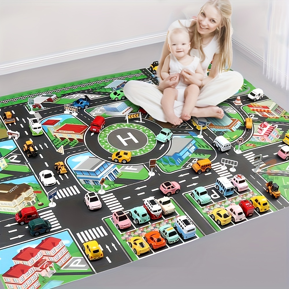 1pc, City Traffic Play Mat, La - Kids Education Tools recension och pris