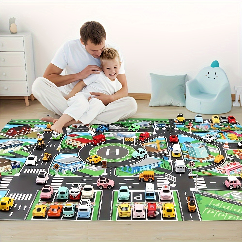1pc, City Traffic Play Mat, La - Kids Education Tools recension och pris