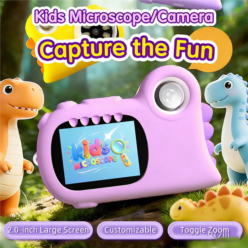 FBIL-2 In 1 Microscope For Kid - Kids Educational Videos recension och pris