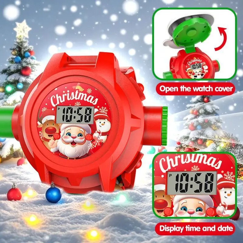 Christmas Kids Projection Watc - Kids Educational Watch recension och pris