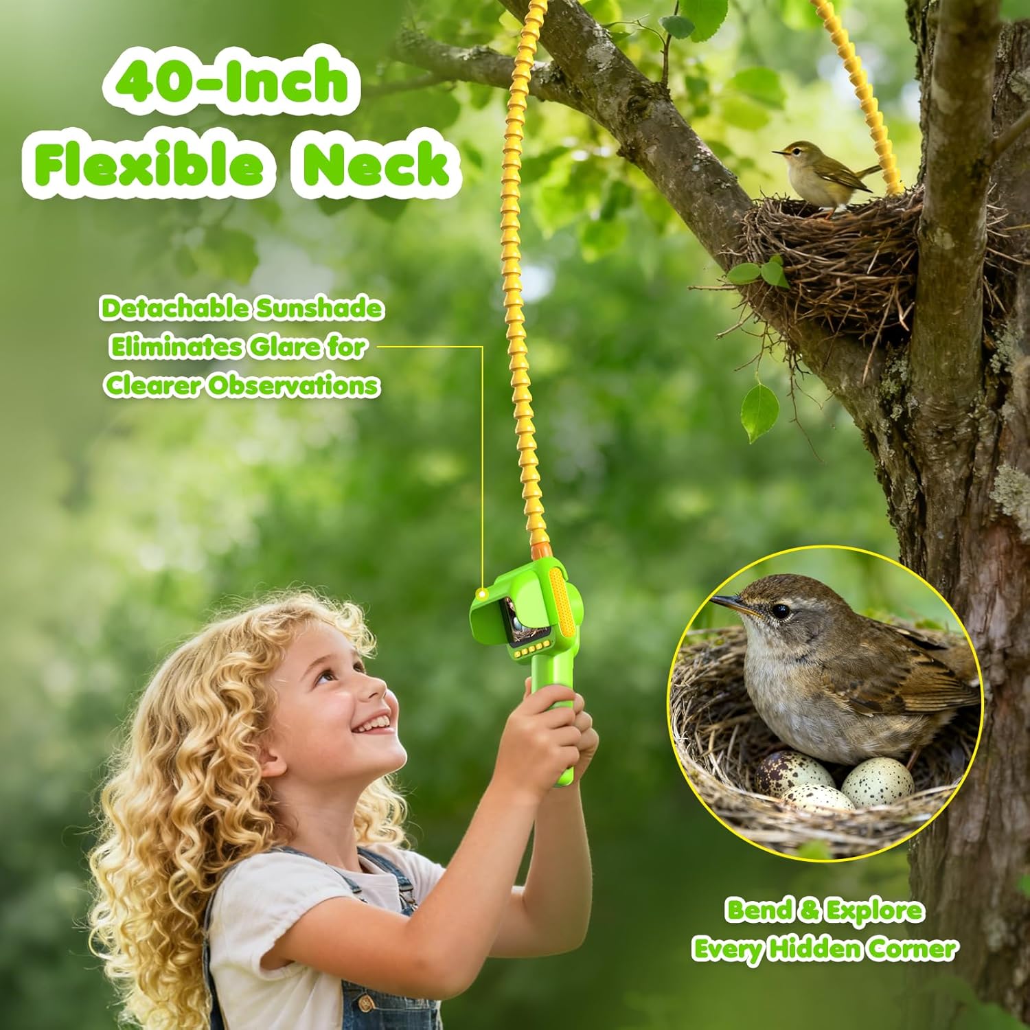 Endoscope for Kids, Borescope  - Kids Nature Education recension och pris