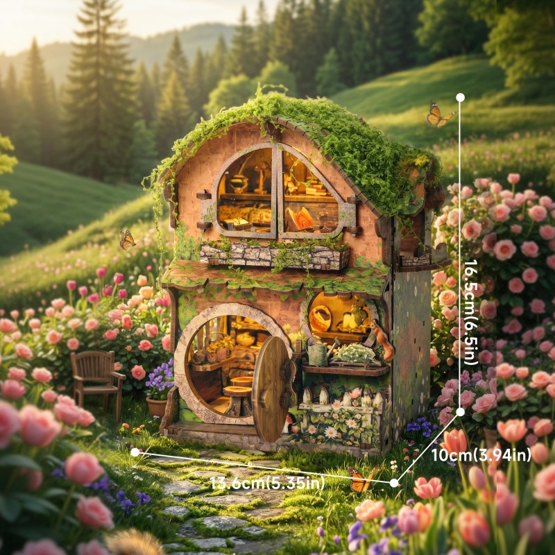 Green Vine Covered Cottage 3D  - Kids Without Education recension och pris