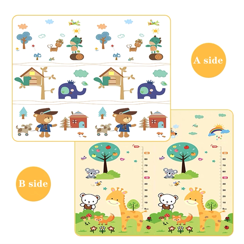 Folding Mat Carpet Rug Playmat - Kids Education Rug recension och pris