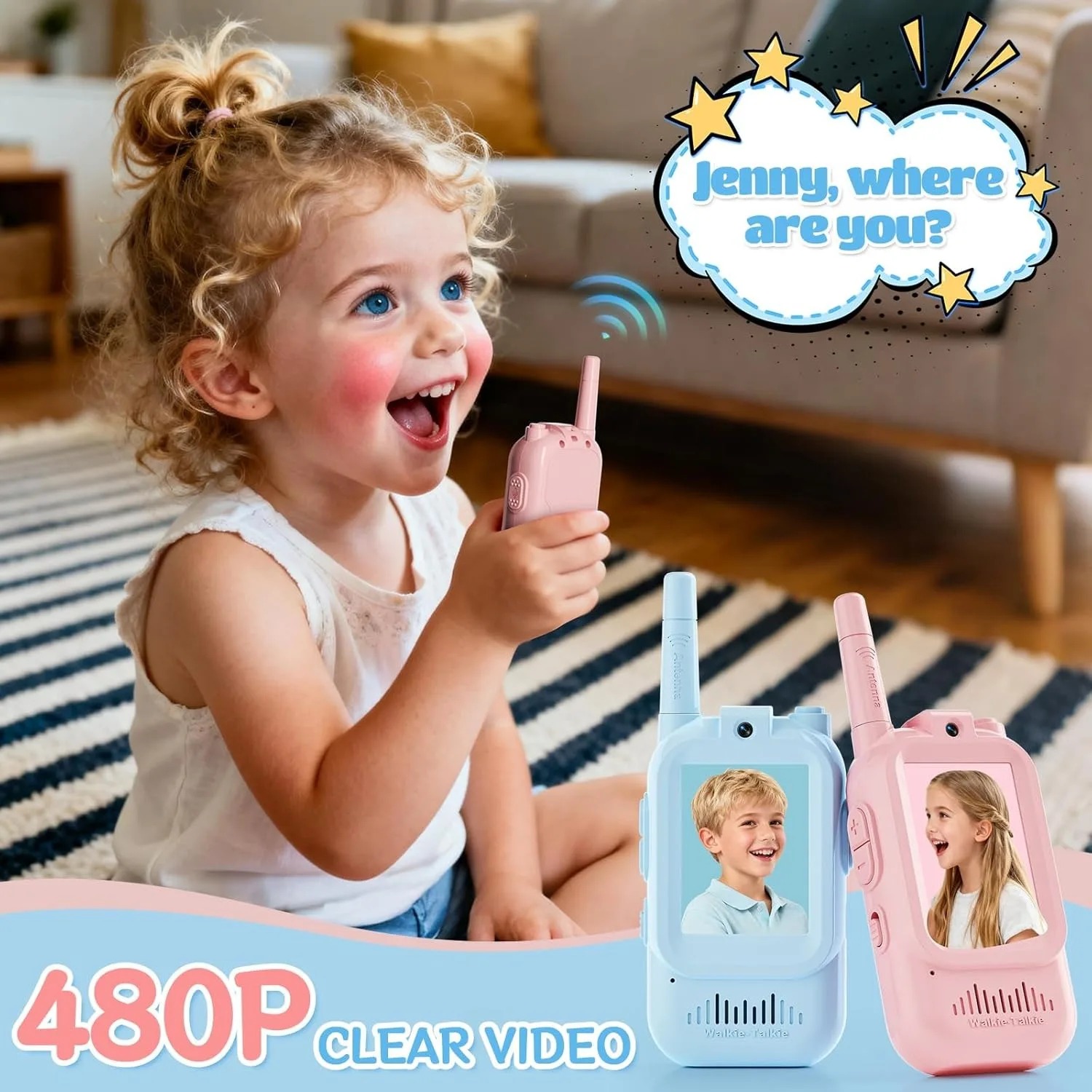 Video Walkie Talkies for Kids  - Kids Educational Videos recension och pris