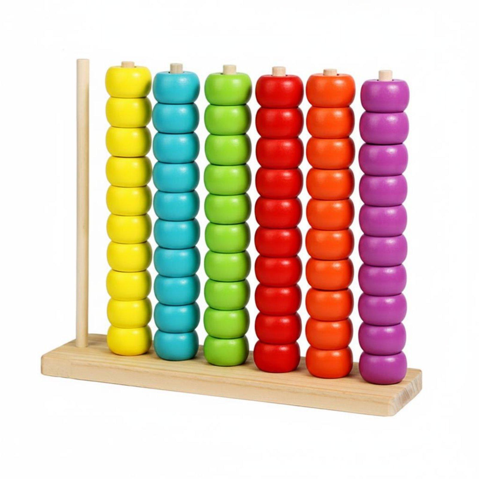 Colorful Abacus Color Shade Re - Abacus Counting Bead recension och pris